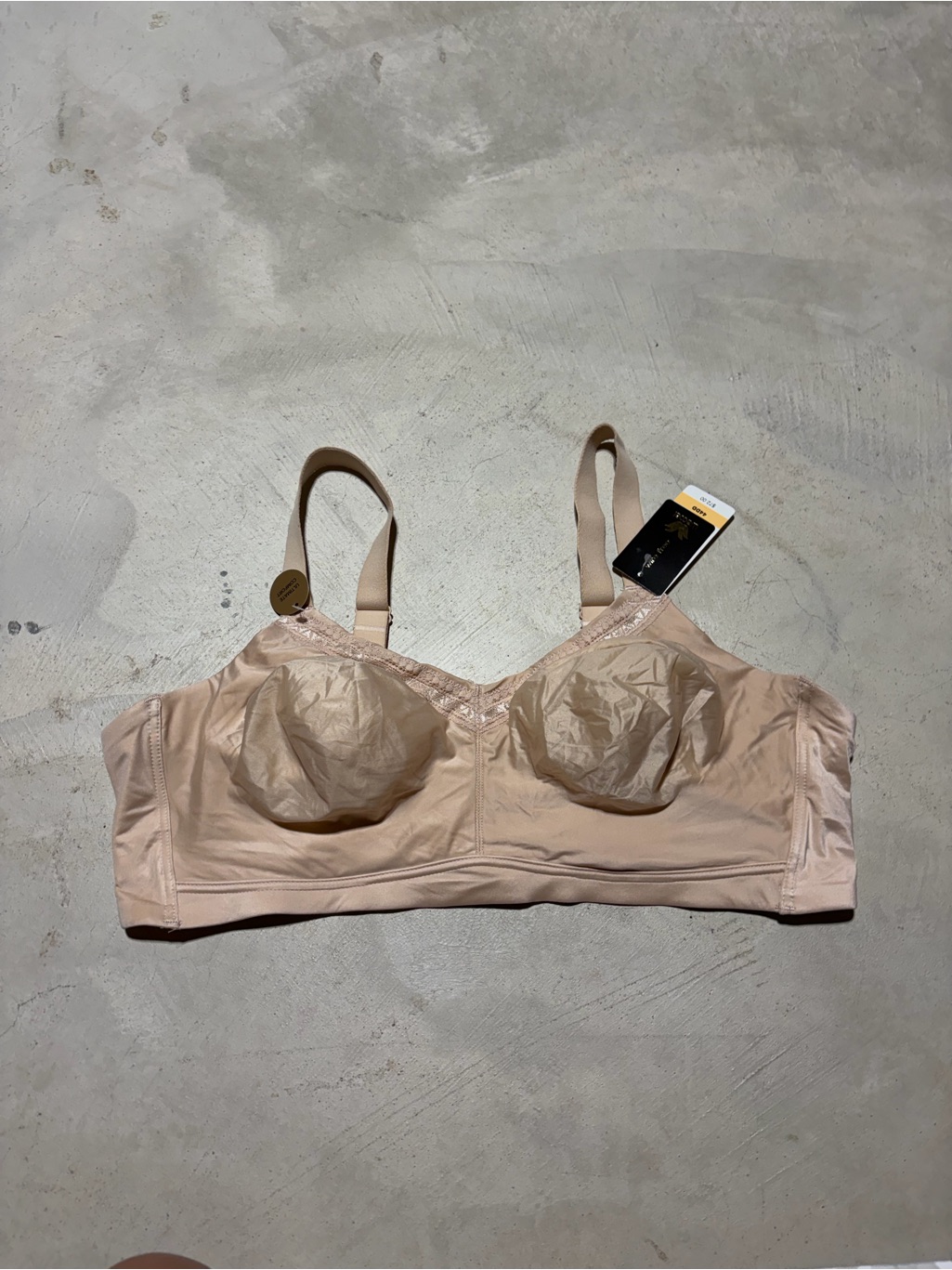 Wacoal Nwt Wire Free Light Nude Bra Ultimate Comfort 44dd Msrp$72